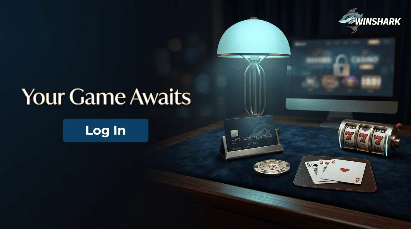 Winshark Login für individuelle Casino Angebote